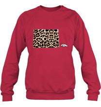 Load image into Gallery viewer, Denver Broncos panther pattern state map shirt