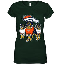 Load image into Gallery viewer, Denver Broncos Rottweilers fan shirt