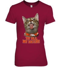 Load image into Gallery viewer, Denver Broncos cat to all my haters shirt