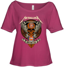 Load image into Gallery viewer, Metallica Denver Broncos shirt
