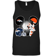 Load image into Gallery viewer, Denver Broncos Minnie cheerleader shirt