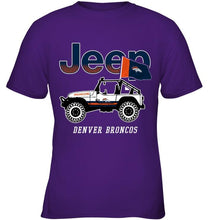 Load image into Gallery viewer, Denver Broncos jeep shirt