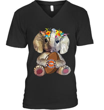 Load image into Gallery viewer, Elephant loves Denver Broncos shirt
