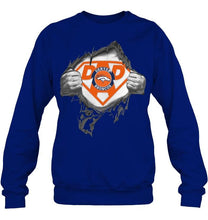 Load image into Gallery viewer, Denver Broncos dad superman shirt