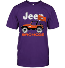 Load image into Gallery viewer, Jeep Denver Broncos fan hoodie