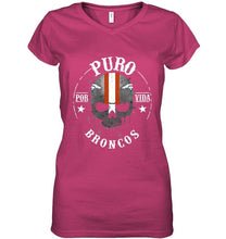 Load image into Gallery viewer, Puro Denver Broncos por vida fan shirt