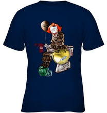 Load image into Gallery viewer, IT Western Michigan Broncos in toilet halloween hoodie