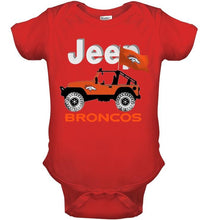 Load image into Gallery viewer, Jeep Denver Broncos fan hoodie