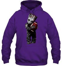 Load image into Gallery viewer, baby groot loves Denver Broncos shirt