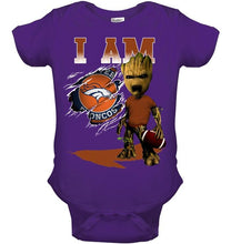Load image into Gallery viewer, I am Denver Broncos groot shirt