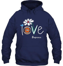 Load image into Gallery viewer, Love my Broncos Denver Broncos daisy fan shirt