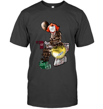 Load image into Gallery viewer, IT Western Michigan Broncos in toilet halloween hoodie