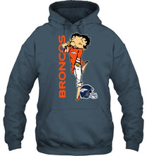 Load image into Gallery viewer, Denver Broncos betty boop fan shirt