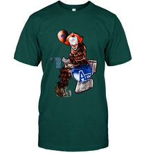 Load image into Gallery viewer, IT Boise State Broncos in toilet halloween hoodie