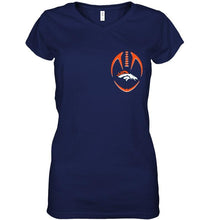 Load image into Gallery viewer, Denver Broncos American flag back shirt