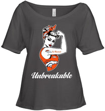 Load image into Gallery viewer, Go Denver Broncos unbreakable girl shirt