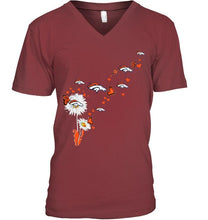Load image into Gallery viewer, Denver Broncos daisy butterfly fan shirt