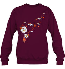 Load image into Gallery viewer, Denver Broncos daisy butterfly fan shirt