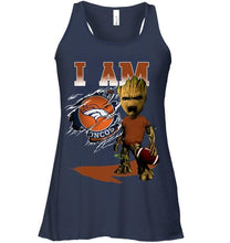 Load image into Gallery viewer, I am Denver Broncos groot shirt