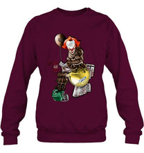 Load image into Gallery viewer, IT Western Michigan Broncos in toilet halloween hoodie