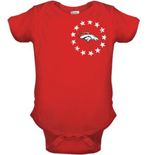 Load image into Gallery viewer, Denver Broncos american star flag shirt