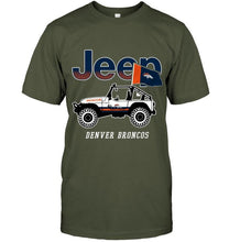 Load image into Gallery viewer, Denver Broncos jeep shirt