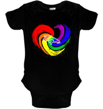 Load image into Gallery viewer, Denver Broncos lgbt tornado heart shirt