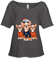 Load image into Gallery viewer, Denver Broncos Chihuahuas fan shirt