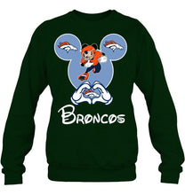 Load image into Gallery viewer, Denver Broncos Mickey shirt