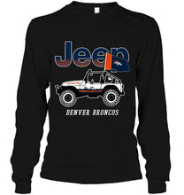 Load image into Gallery viewer, Denver Broncos jeep shirt
