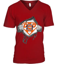Load image into Gallery viewer, Denver Broncos dad superman shirt