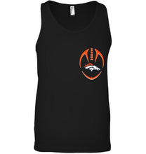 Load image into Gallery viewer, Denver Broncos American flag back shirt