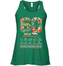 Load image into Gallery viewer, 60 years of denver broncos signed shirt
