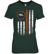 Load image into Gallery viewer, Denver Broncos american flag star shirt