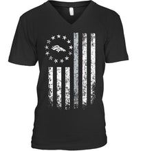 Load image into Gallery viewer, Denver Broncos american flag stars shirt