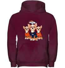Load image into Gallery viewer, Denver Broncos Chihuahuas fan shirt