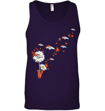 Load image into Gallery viewer, Denver Broncos daisy butterfly fan shirt