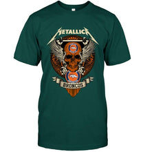 Load image into Gallery viewer, Metallica Denver Broncos shirt
