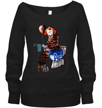 Load image into Gallery viewer, IT Boise State Broncos in toilet halloween hoodie