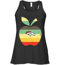 Load image into Gallery viewer, Denver Broncos teacher apple retro shirt