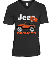 Load image into Gallery viewer, Jeep Denver Broncos fan hoodie