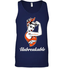 Load image into Gallery viewer, Go Denver Broncos unbreakable girl shirt