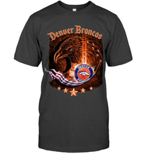 Load image into Gallery viewer, denver broncos eagle american flag shirt