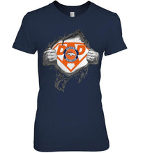 Load image into Gallery viewer, Denver Broncos dad superman shirt