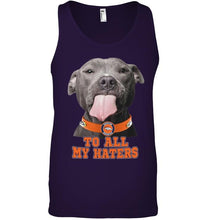 Load image into Gallery viewer, Denver Broncos to all my haters pitbull shirt