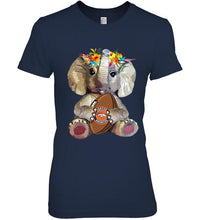 Load image into Gallery viewer, Elephant loves Denver Broncos shirt