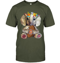 Load image into Gallery viewer, Elephant loves Denver Broncos shirt