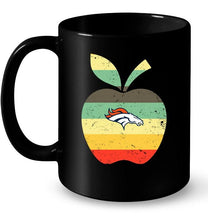 Load image into Gallery viewer, Denver Broncos teacher apple retro shirt