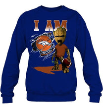 Load image into Gallery viewer, I am Denver Broncos groot shirt
