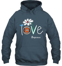 Load image into Gallery viewer, Love my Broncos Denver Broncos daisy fan shirt